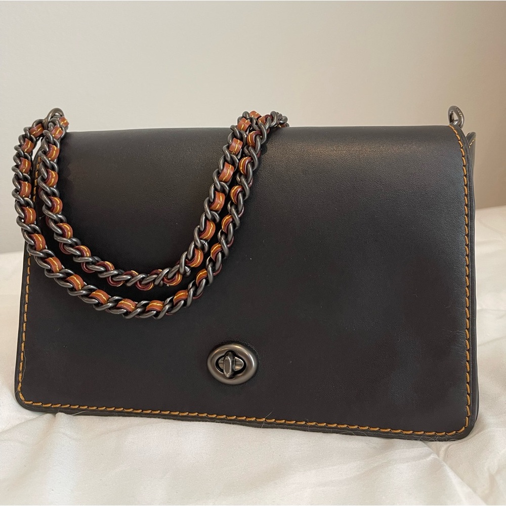 SOLD Coach Dinky 24 Black Crossbody
